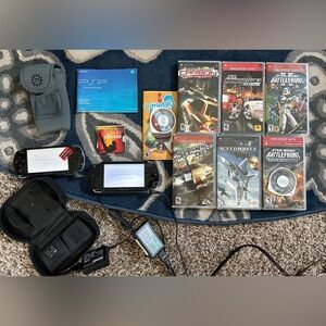 Sony PSP Bundle with 9 games